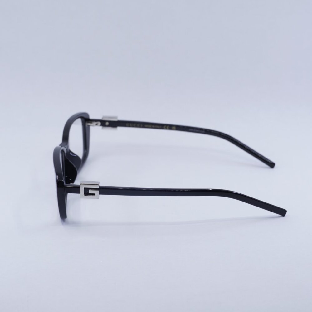 🕶️ New Gucci GG1685OK 001 Eyeglasses - Shiny Black Frame - Picture 9 of 11